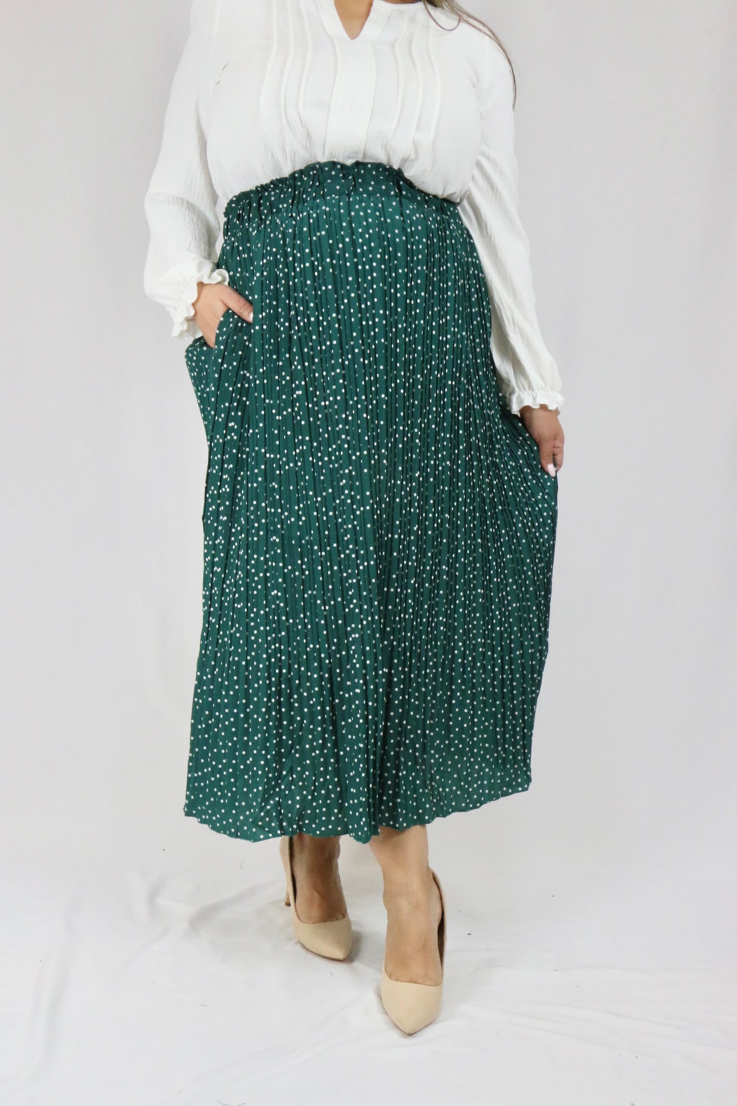 Cadence Skirt - Emerald