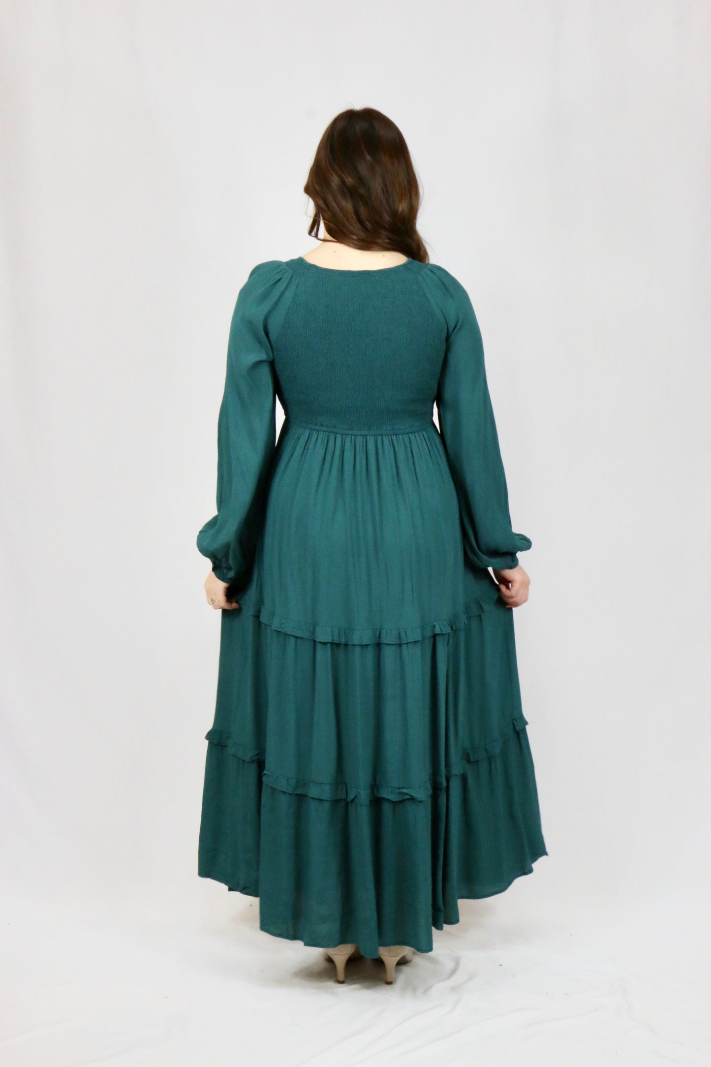 Sloane Dress - Emerald