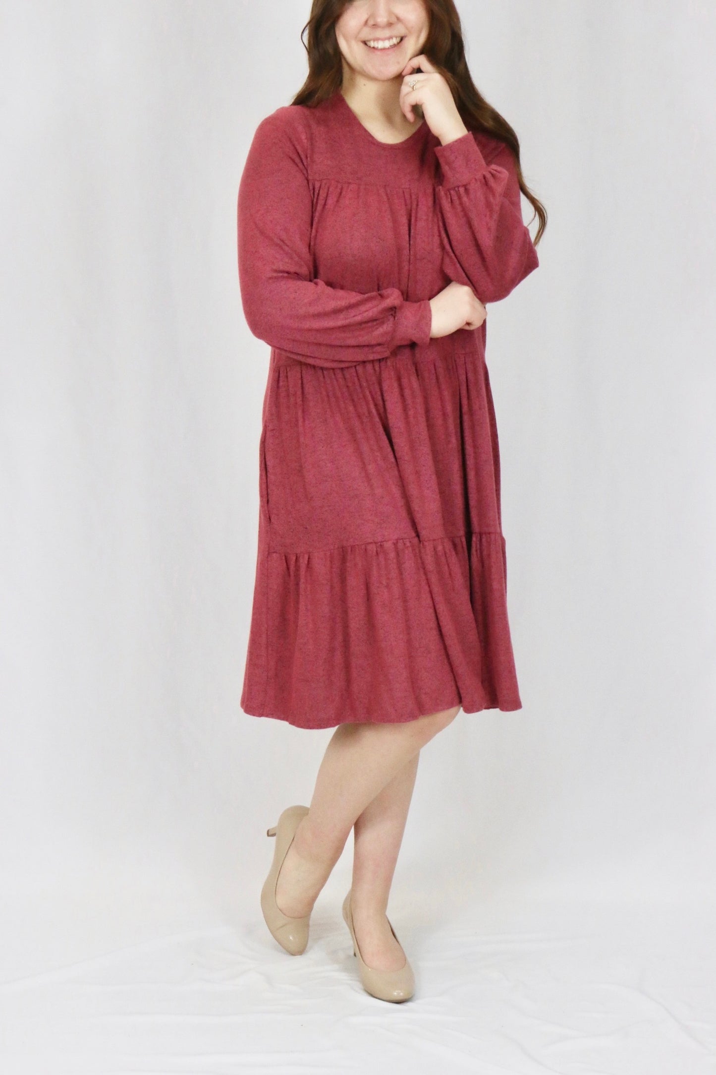 Reese Dress - Raspberry