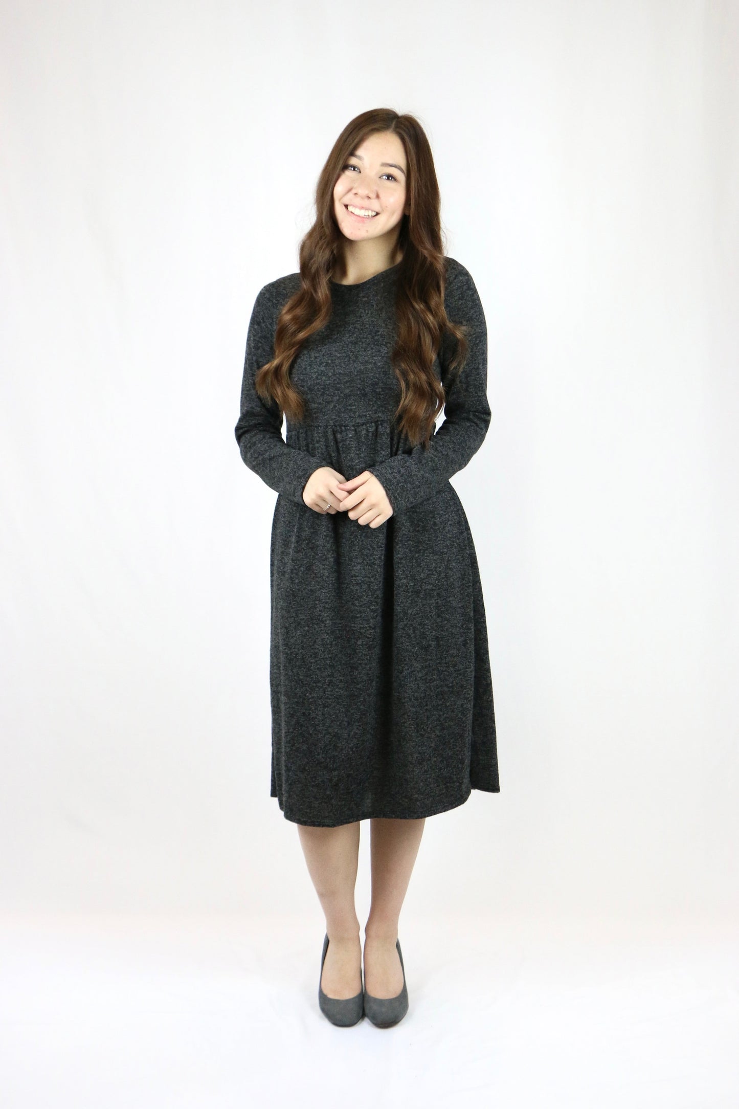 Daria Dress Charcoal - M, 2XL
