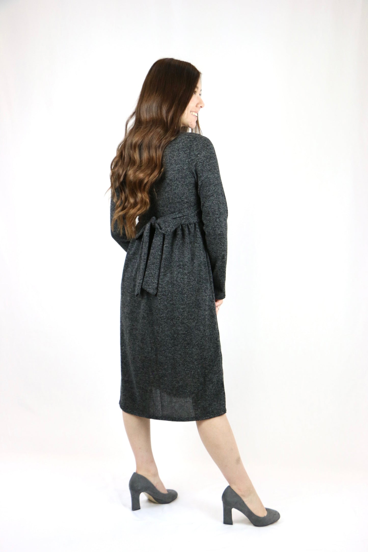Daria Dress Charcoal - M, 2XL