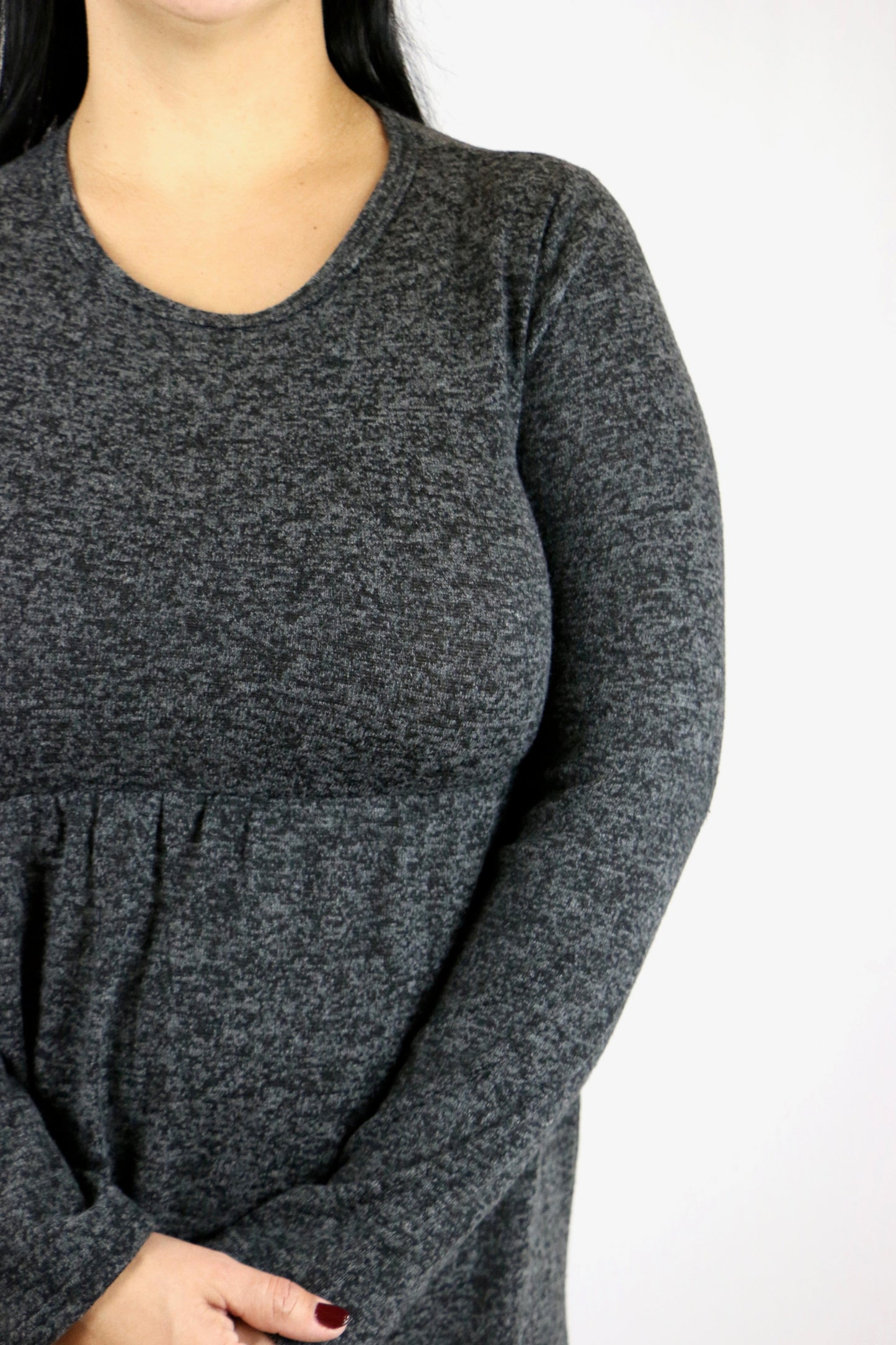 Daria Dress Charcoal - M, 2XL
