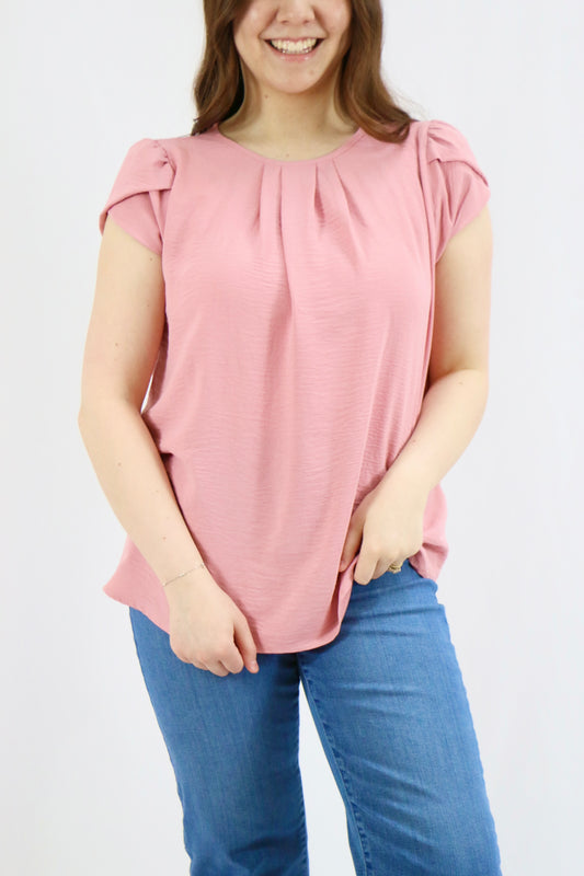 Riley Top Pink - 2XL