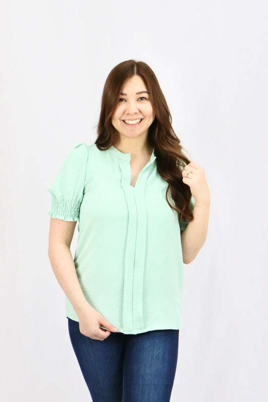 Ollie Top Mint - S