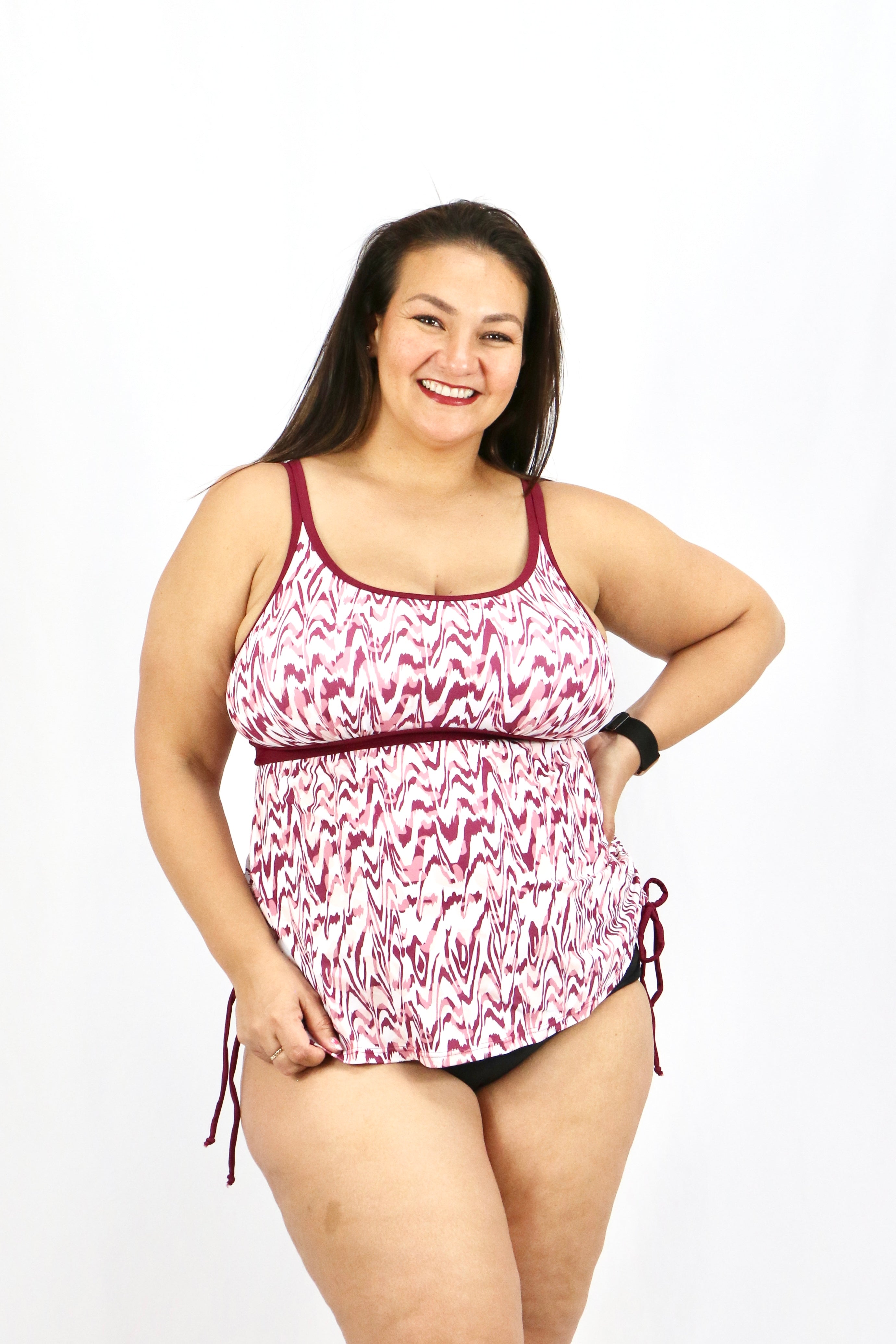 Noelani Tankini Top - Curvy Only