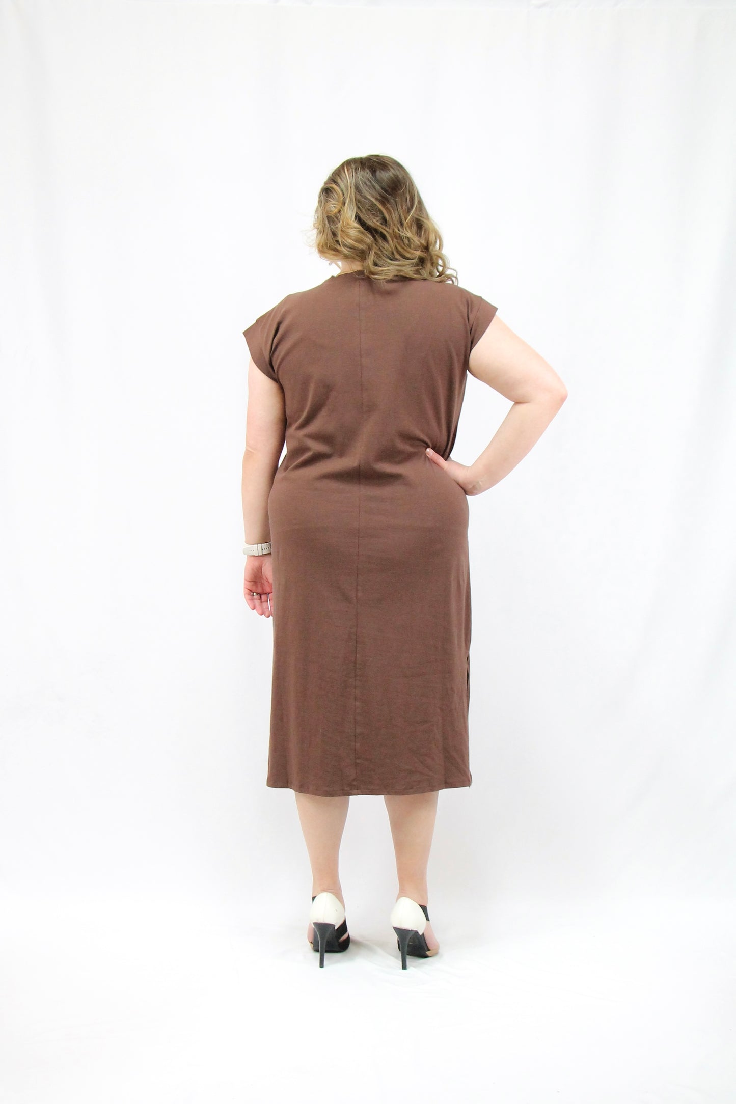 Heidi Dress - Brown