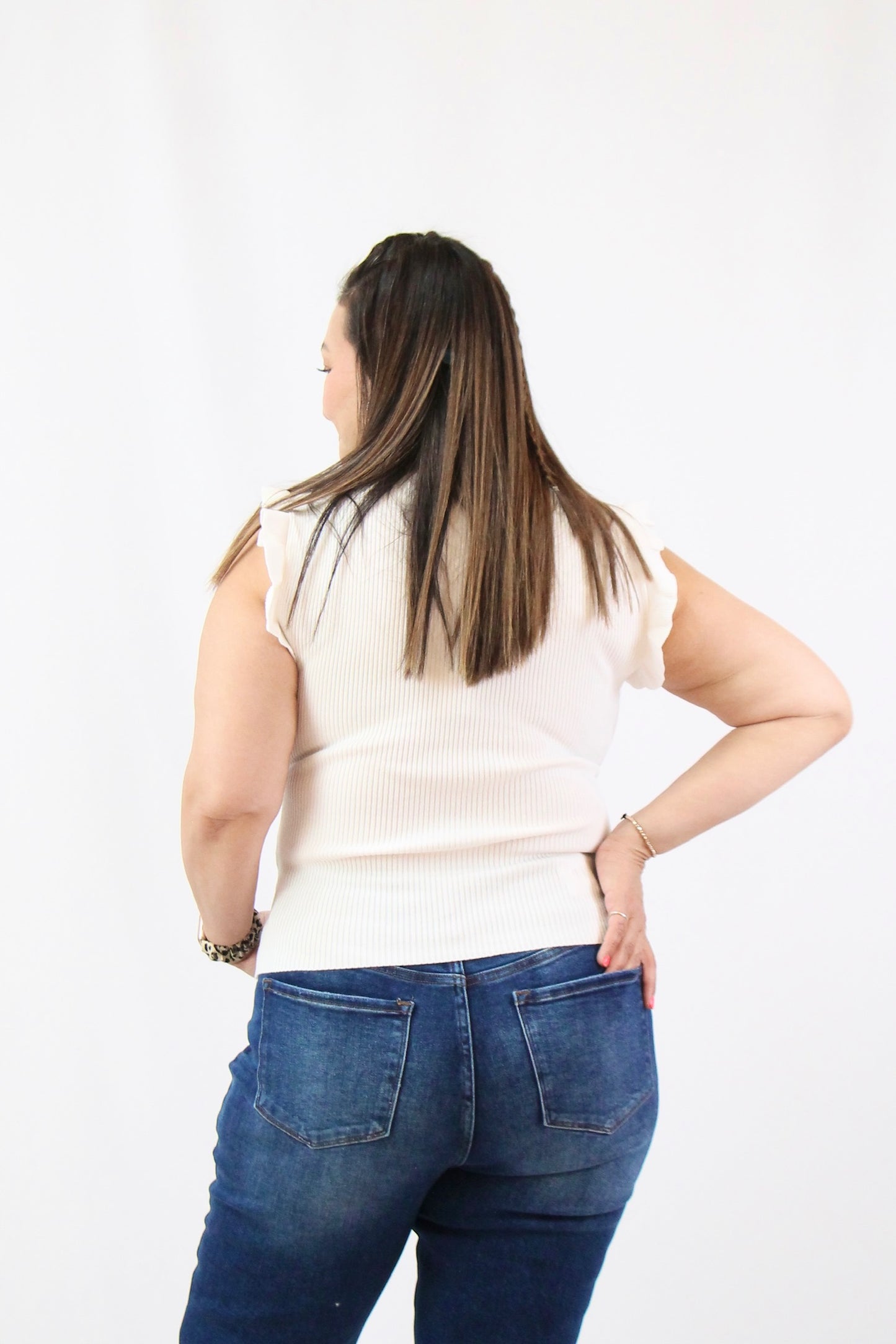 Brookie Top - White