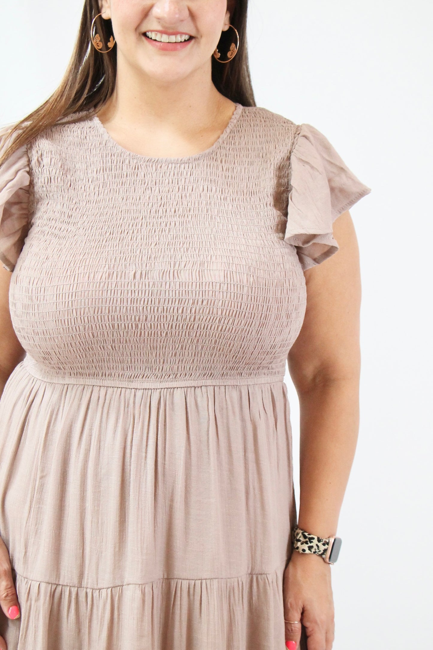Covey Dress - Taupe