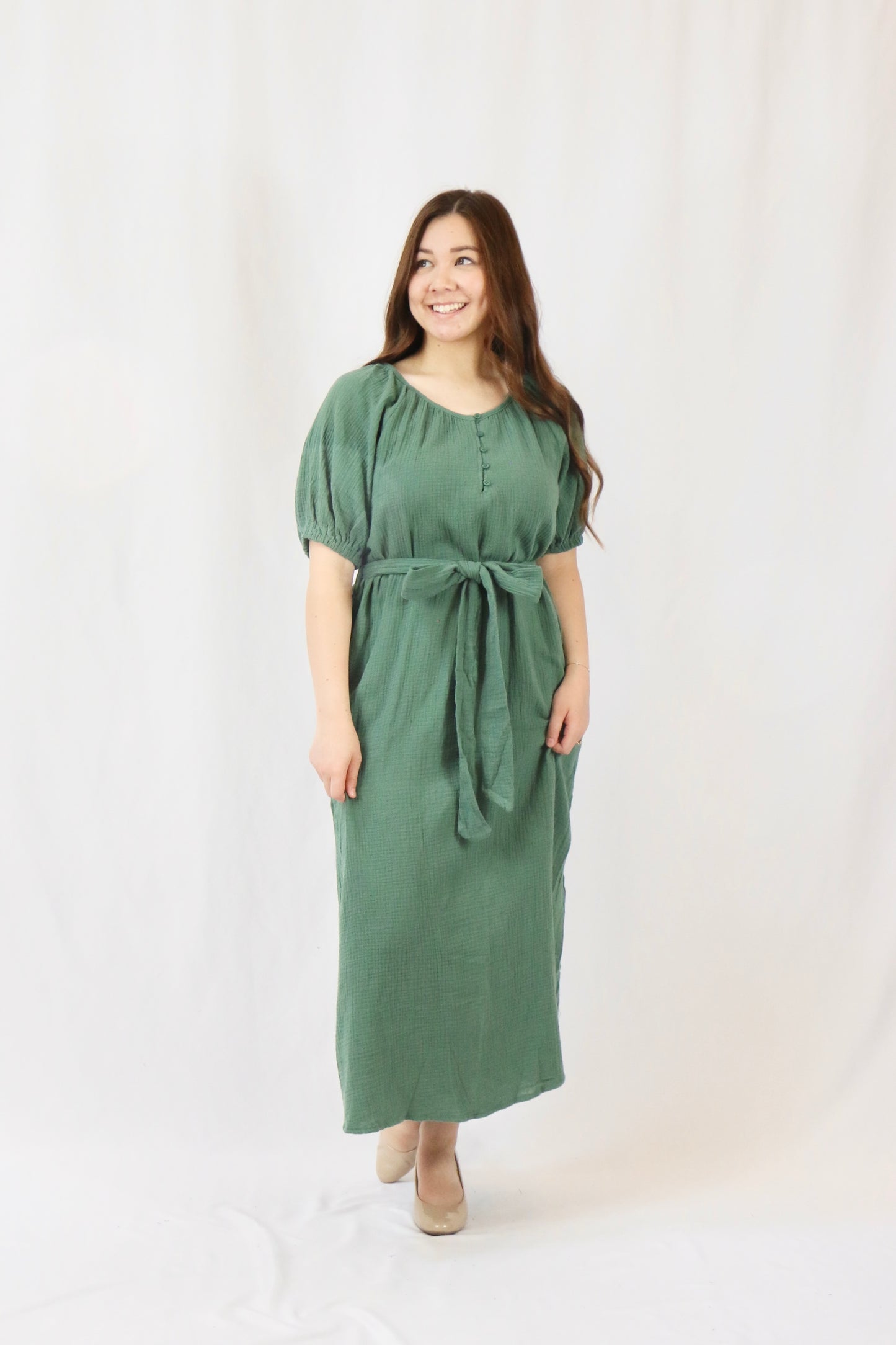 *FLAWED* Raelynn Dress - S