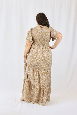 Florence Dress - Sepia