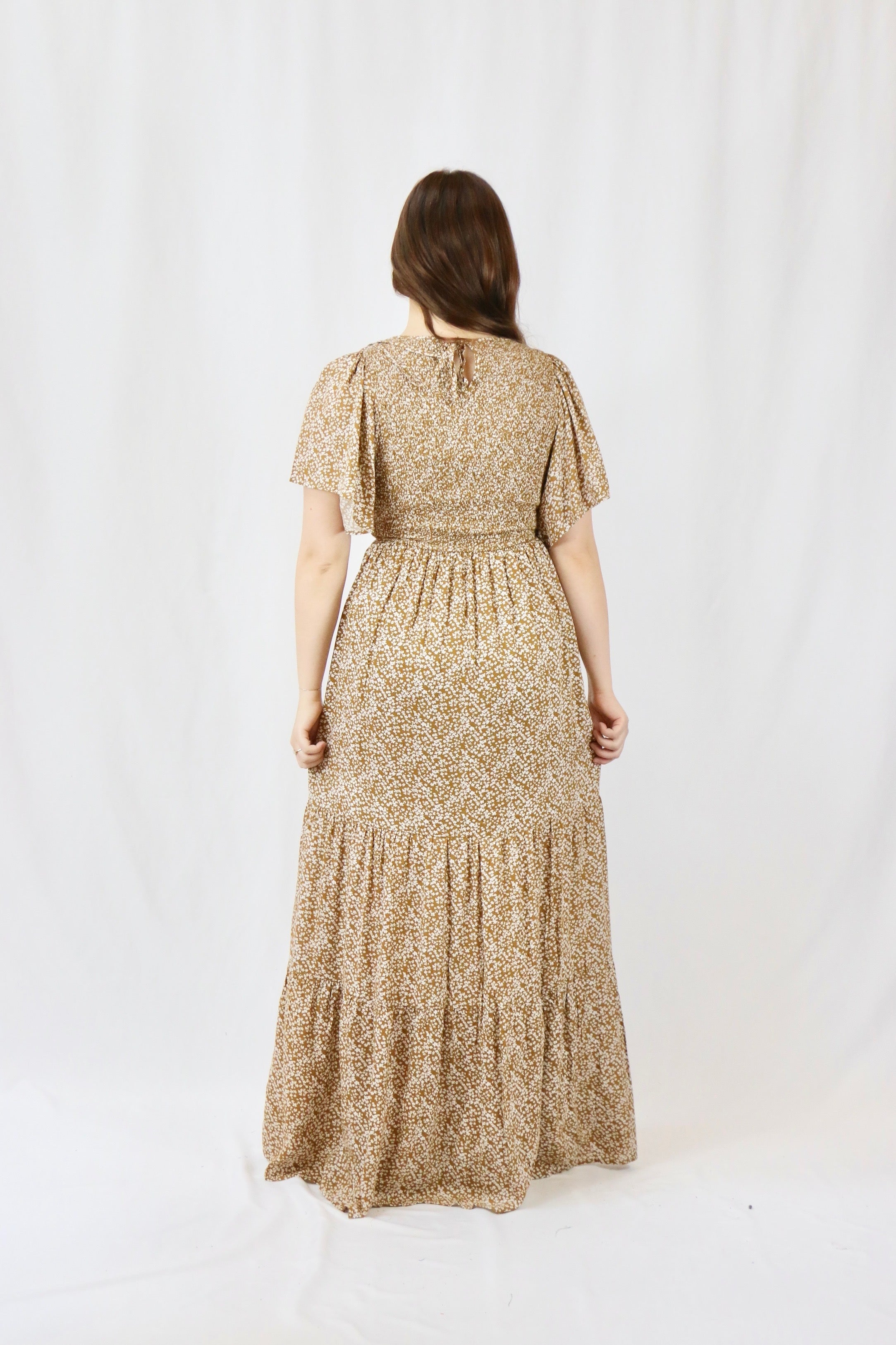 Florence Dress - Sepia