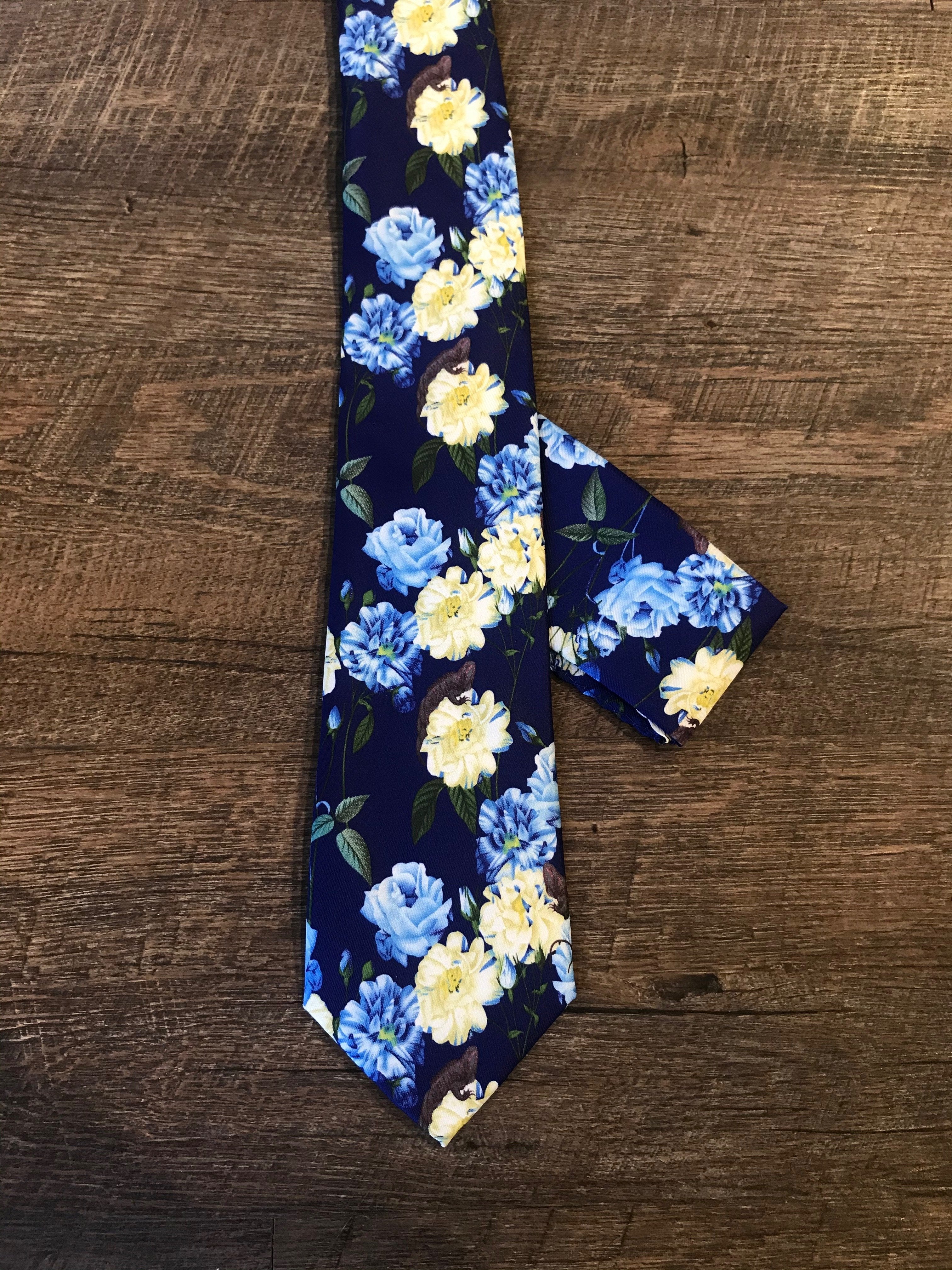 Men's Floral Ties - 14 Options - MISH Fashion and Swim 