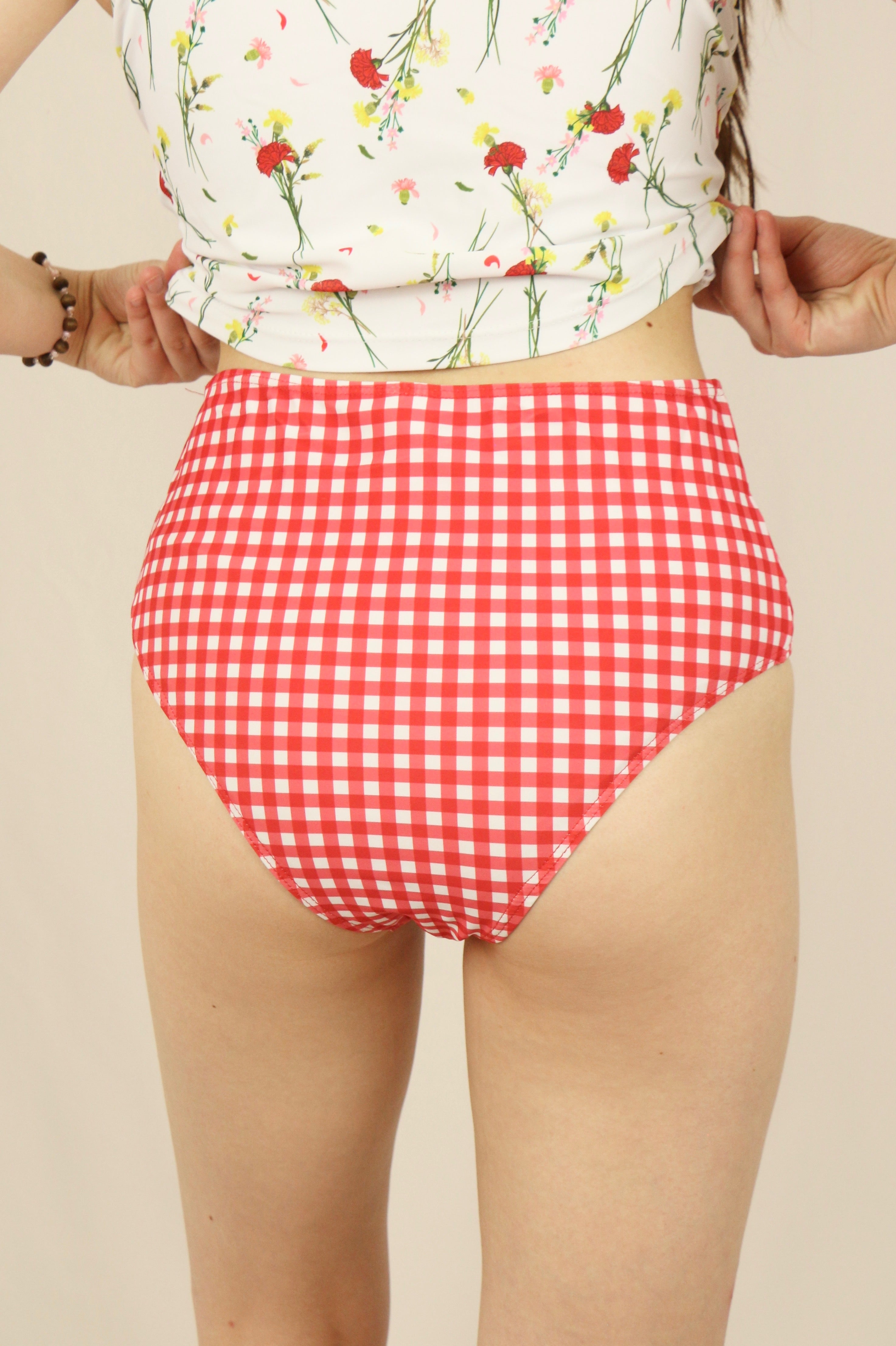 Red Gingham Bottoms
