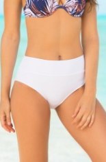 White Tummy Tuk Bottom - MISH Fashion and Swim 