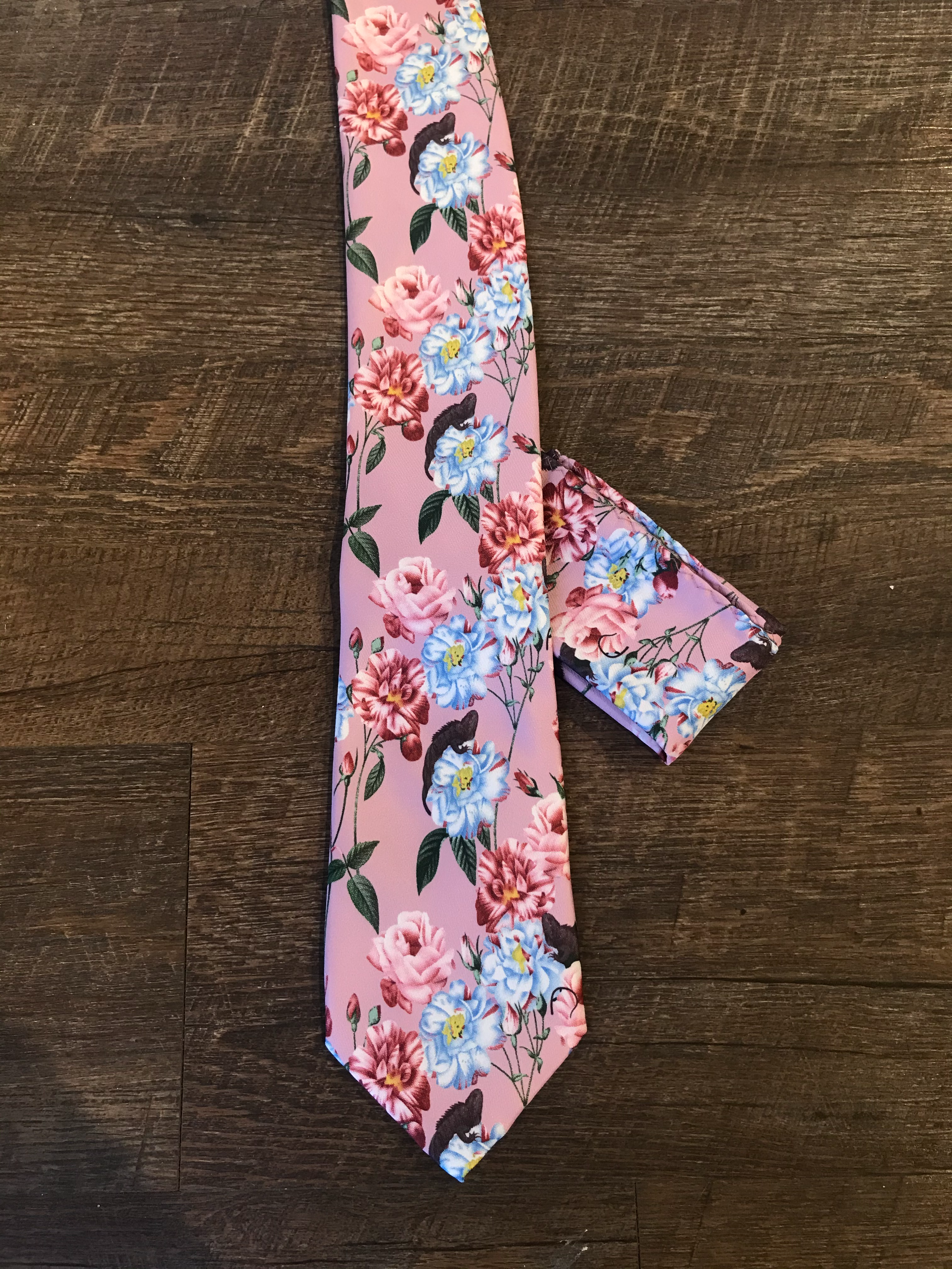 Men's Floral Ties - 14 Options - MISH Fashion and Swim 